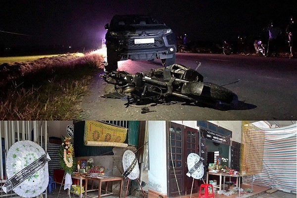 Tai nạn ở Hà Tĩnh, ám ảnh tiếng khóc xé lòng bên những vòng hoa trắng-1