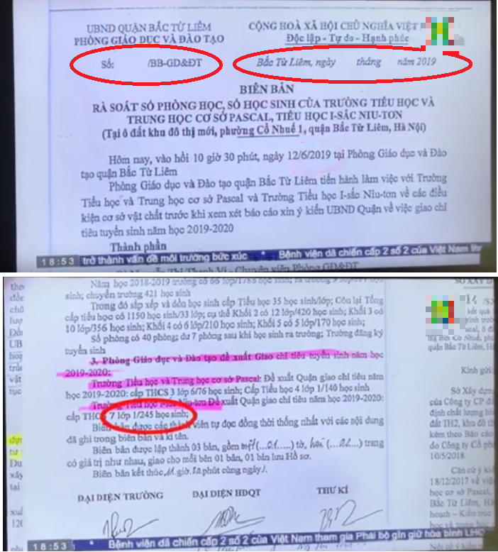 Trường Newton tuyển sinh trái phép, cung cấp văn bản có nhiều nghi vấn-1