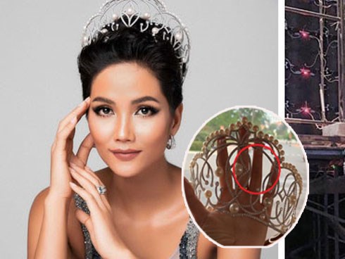 Dân tình thót tim khi thấy H’Hen Niê làm gãy vương miện gần 3 tỷ đồng