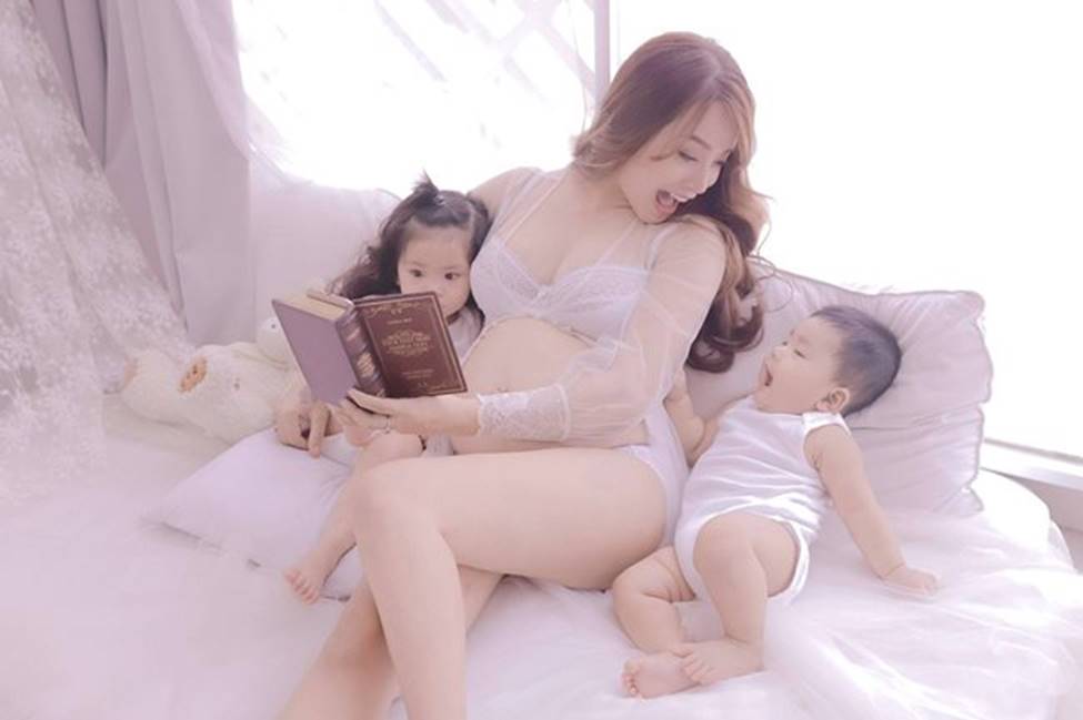 Đến mòn con mắt với nét hấp dẫn của 2 mỹ nhân mê đẻ showbiz Việt-2