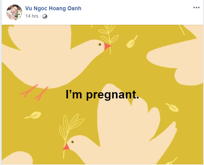 Á hậu Hoàng Oanh bất ngờ thông báo mang thai sau 5 tháng công bố có tình mới?-1