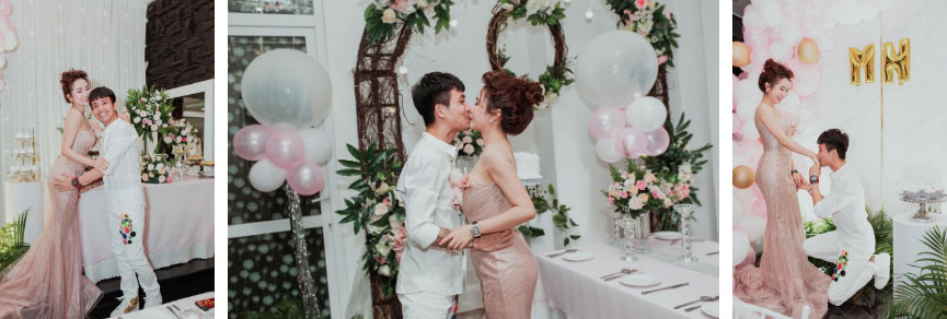 Đại gia Minh Nhựa ôm eo vợ, tổ chức kỷ niệm cầu hôn bằng buổi tiệc hoành tráng, cùng chuyến du lịch siêu sang-1