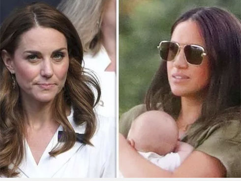 Hai khoảnh khắc khác nhau một trời một vực giữa Nữ hoàng Anh và Meghan Markle khiến nàng dâu hoàng gia phải xấu hổ ê chề-3