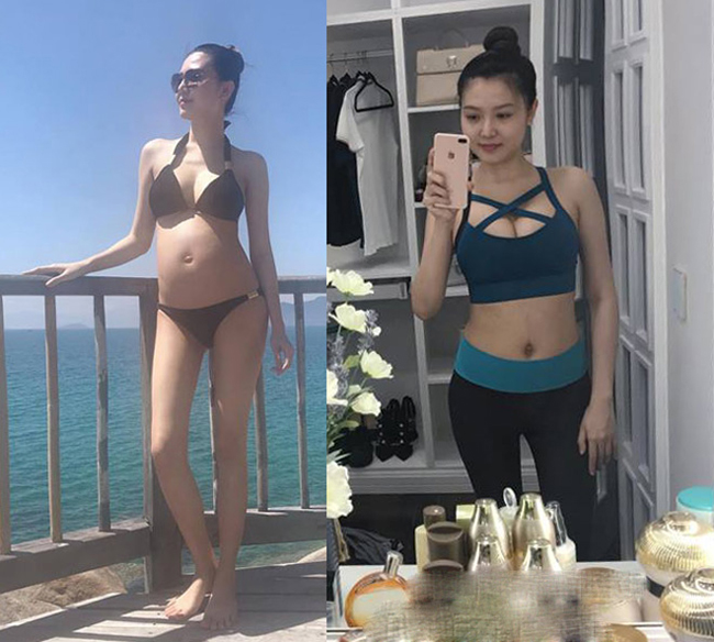 Á hậu Tú Anh, mỹ nữ Vũng Tàu đi xe 70 tỷ... sinh con càng đẹp mướt mắt như trái chín-11