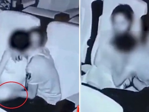 Cô gái vô tư gác chân lên đầu của người ngồi phía trước trong rạp chiếu phim, dân mạng thi nhau hiến kế trừng trị-2