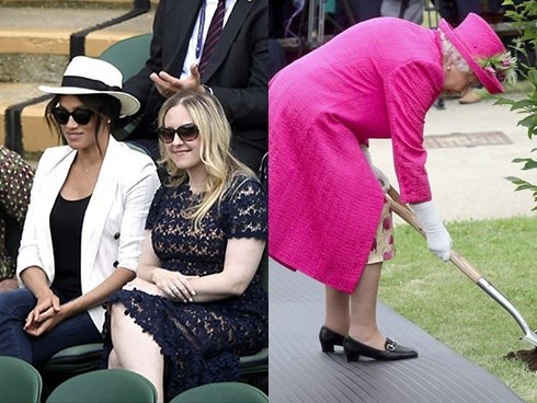 Hai khoảnh khắc khác nhau một trời một vực giữa Nữ hoàng Anh và Meghan Markle khiến nàng dâu hoàng gia phải 