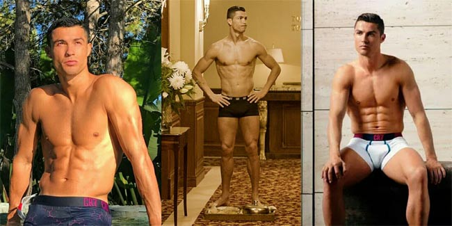CR7 và The Rock có thân hình đồ sộ như các vị thần, ít ai tin quá khứ từng như que củi-2