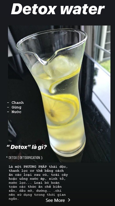 Bạn gái Lâm Tây gợi ý công thức làm uống nước detox cho 1 tuần, giúp giữ dáng và thải độc cơ thể-4