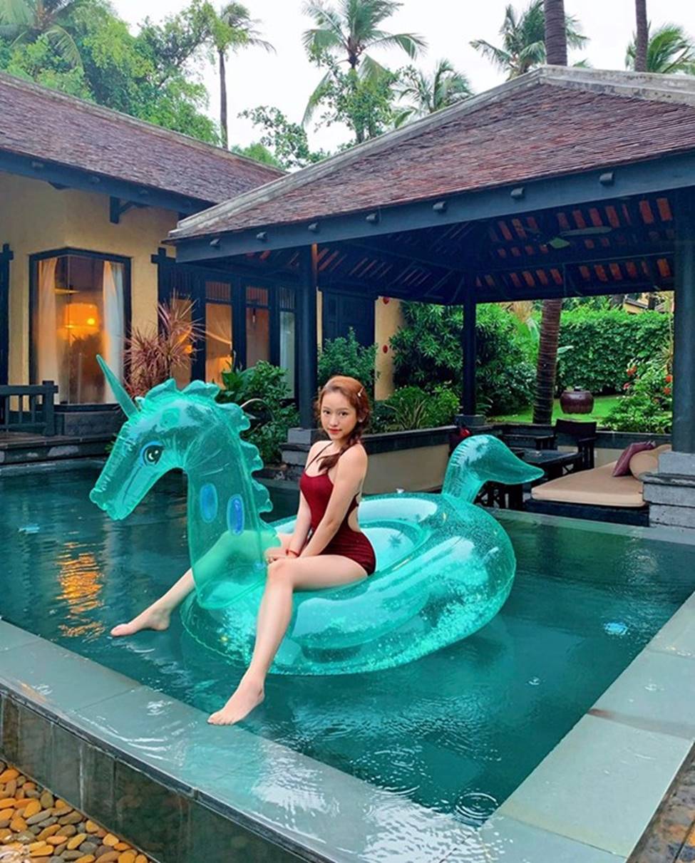 Thúy Vi giảm cân thành công, mặc bikini không còn thô như khúc gỗ-18