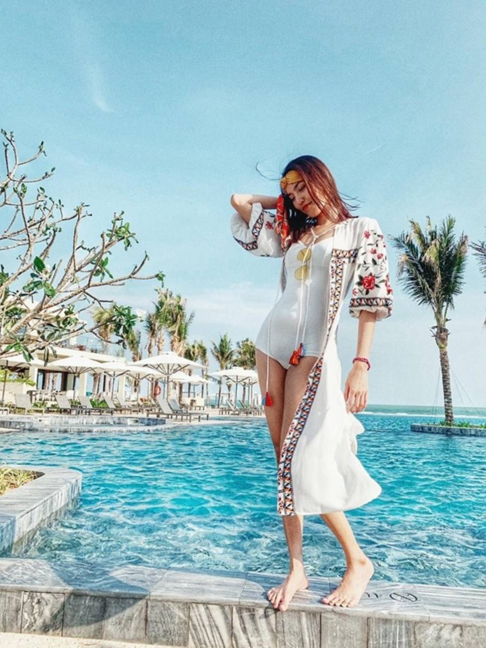 Vợ Tuấn Hưng, hoa khôi cháu dâu bà Tư Hường có bầu vẫn gợi cảm bậc nhất-16