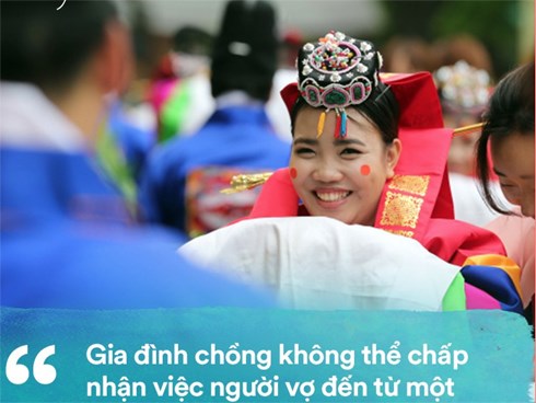 Phụ nữ nước ngoài lấy chồng Hàn Quốc: Bị cả gia đình chồng và xã hội