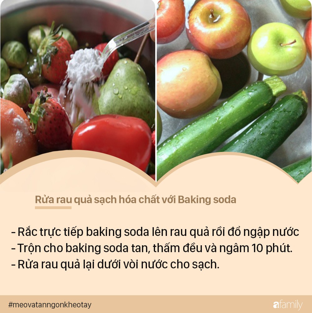 Đừng ngâm nước muối - đây mới là thứ tốt nhất để tẩy sạch hóa chất trong rau quả-1