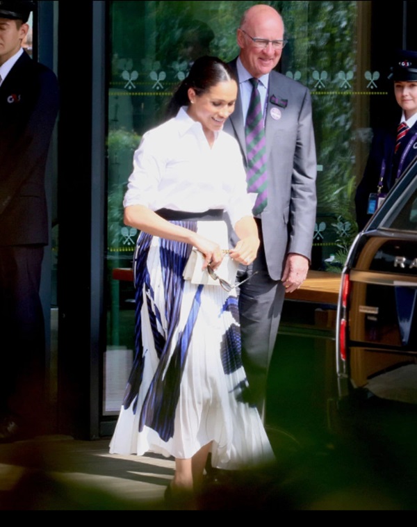 Thực hư chuyện Meghan Markle tự ý bỏ về, để mặc chị dâu Kate một mình khi cả hai cùng xem trận đấu quần vợt đang gây xôn xao dư luận-4