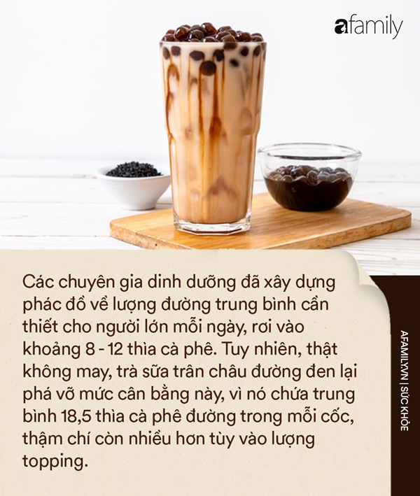 Chuyên gia Singapore cảnh báo: Trà sữa trân châu đường đen là thức uống có hại nhất trong các loại trà sữa-2