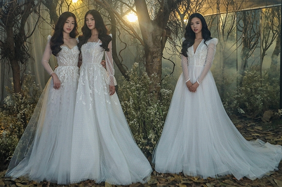 Tiểu Vy - Phương Nga - Thúy An khiến giới mộ điệu rần rần khi diện váy cưới siêu lộng lẫy-10