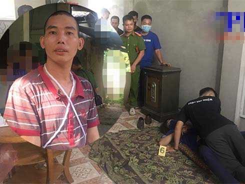 Clip: Bùi Văn Công diễn lại hành vi cưỡng hiếp nữ sinh giao gà, các đối tượng khác giữ tay chân nạn nhân-6