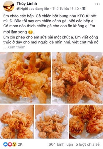 Công thức món gà rán này đỉnh cỡ nào mà khiến chị em rần rần học theo?-1