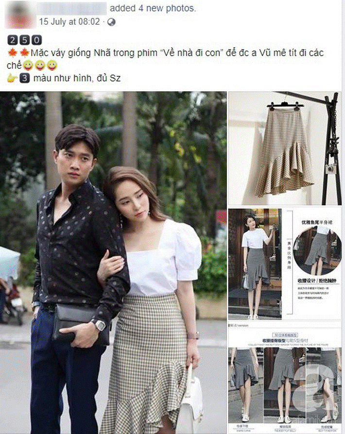 Váy giống Nhã (Về Nhà Đi Con) được hội bán hàng online thi nhau rao, nhưng dân tình lại quyết tẩy chay và gọi là váy tiểu tam-5