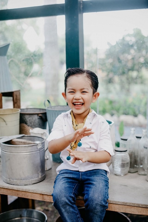 Con trai Khánh Thi - Phan Hiển đốn tim fan trong bộ ảnh mừng sinh nhật 4 tuổi đáng yêu-3