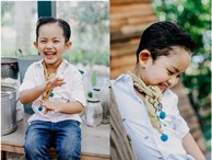 Con trai Khánh Thi - Phan Hiển đốn tim fan trong bộ ảnh mừng sinh nhật 4 tuổi đáng yêu