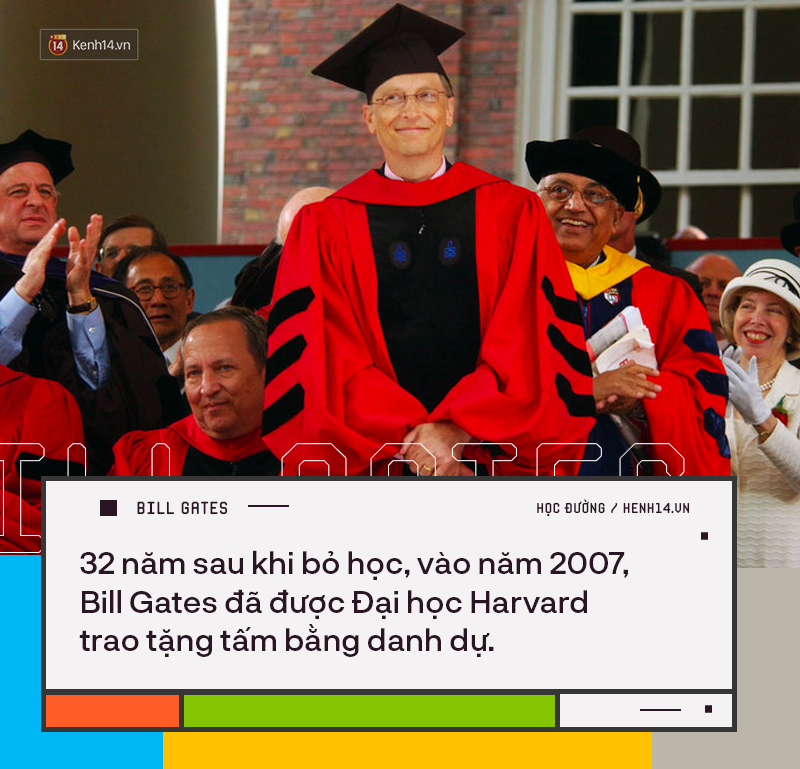 Người trẻ đua nhau bỏ học Đại học để thành tỷ phú như Bill Gates nhưng có 8 sự thật về việc học của ông không phải ai cũng biết-8