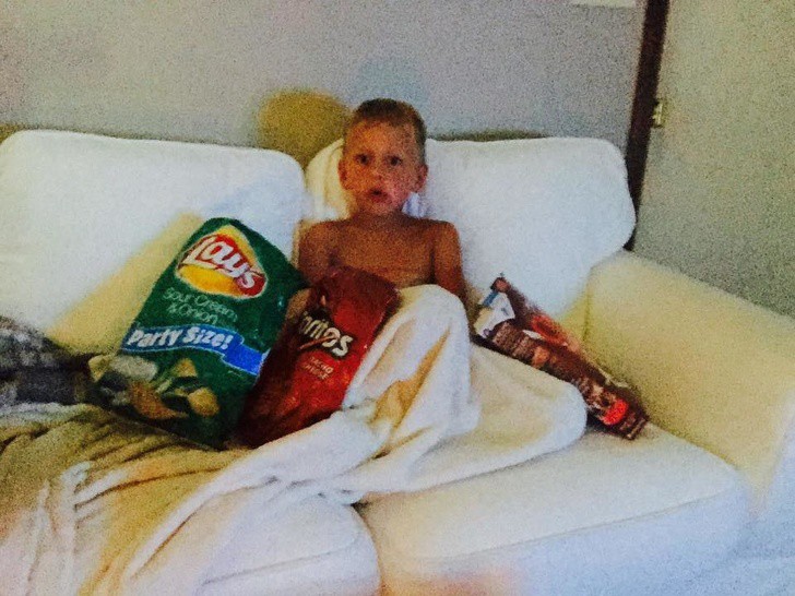 18 bức ảnh chứng minh khả năng nghịch ngợm của trẻ là không giới hạn, ai nuôi con nhỏ nhìn là hiểu-16