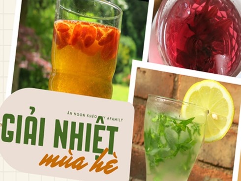Hot mom 7x chia sẻ công thức 3 loại nước mát từ trong ra ngoài, tốt đủ đường các chị em đừng bỏ qua!