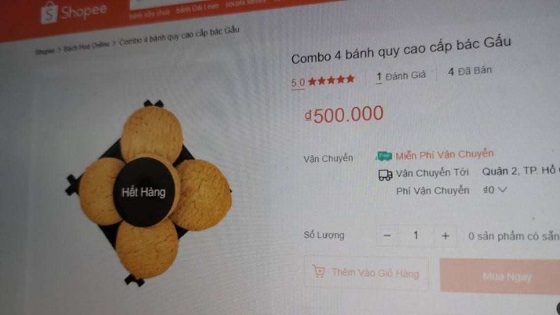 Bánh cần sa được ngang nhiên rao bán trên Shopee với mô tả Giật cho nát người?-3