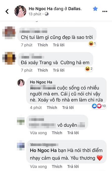 Hồ Ngọc Hà đăng những lời lẽ nhạy cảm trước đám cưới Cường Đô la - Đàm Thu Trang-3