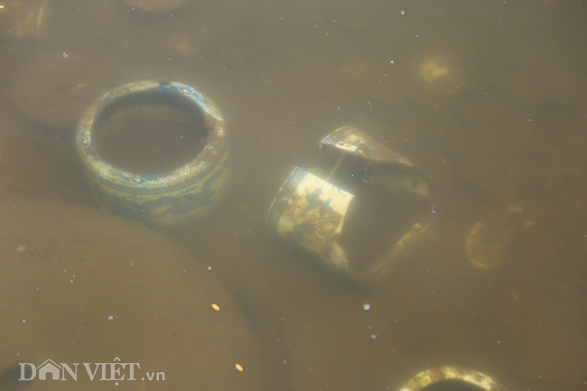 Nước hồ Tây chuyển màu trong vắt hé lộ nhiều điều bất ngờ dưới đáy-8