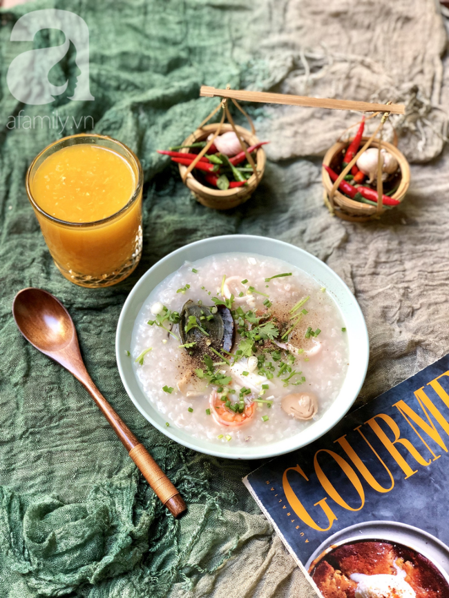 Chồng tôi rất ghét ăn cháo, nhưng duy nhất món cháo này thì khen ngon ăn liền 2 bát!-6