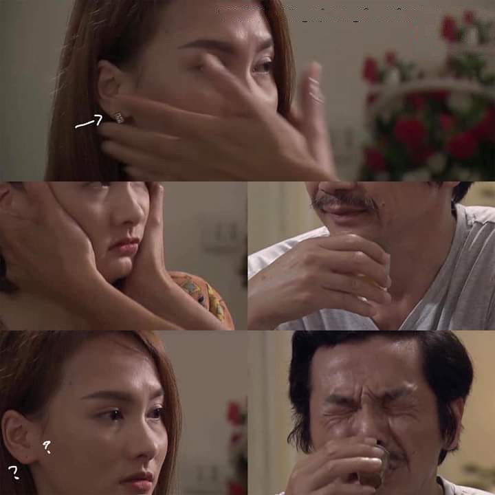 Cảnh phim xúc động nhất tập 69 Về nhà đi con lại trở nên hài hước bởi chiếc hoa tai, dân mạng thích thú gọi tên cô Hạnh-3