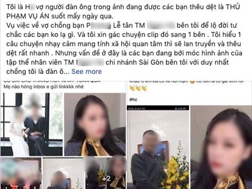 Chủ spa đính chính khi chồng bị đồn lộ clip nóng với nữ lễ tân: Nếu thực sự tôi bị 