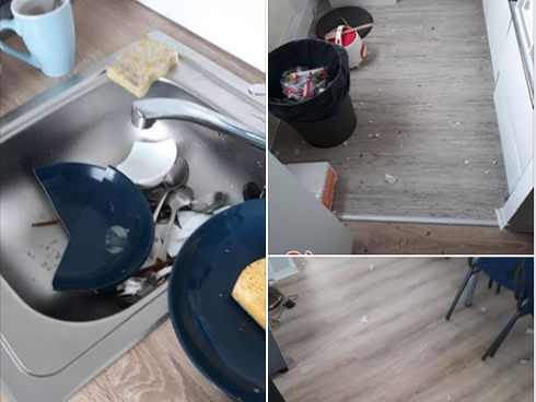 Than vãn vì vợ đập hết bát đĩa sau 1 lần quên rửa, chồng trẻ bị dân tình mắng té tát khi phát hiện sự thật