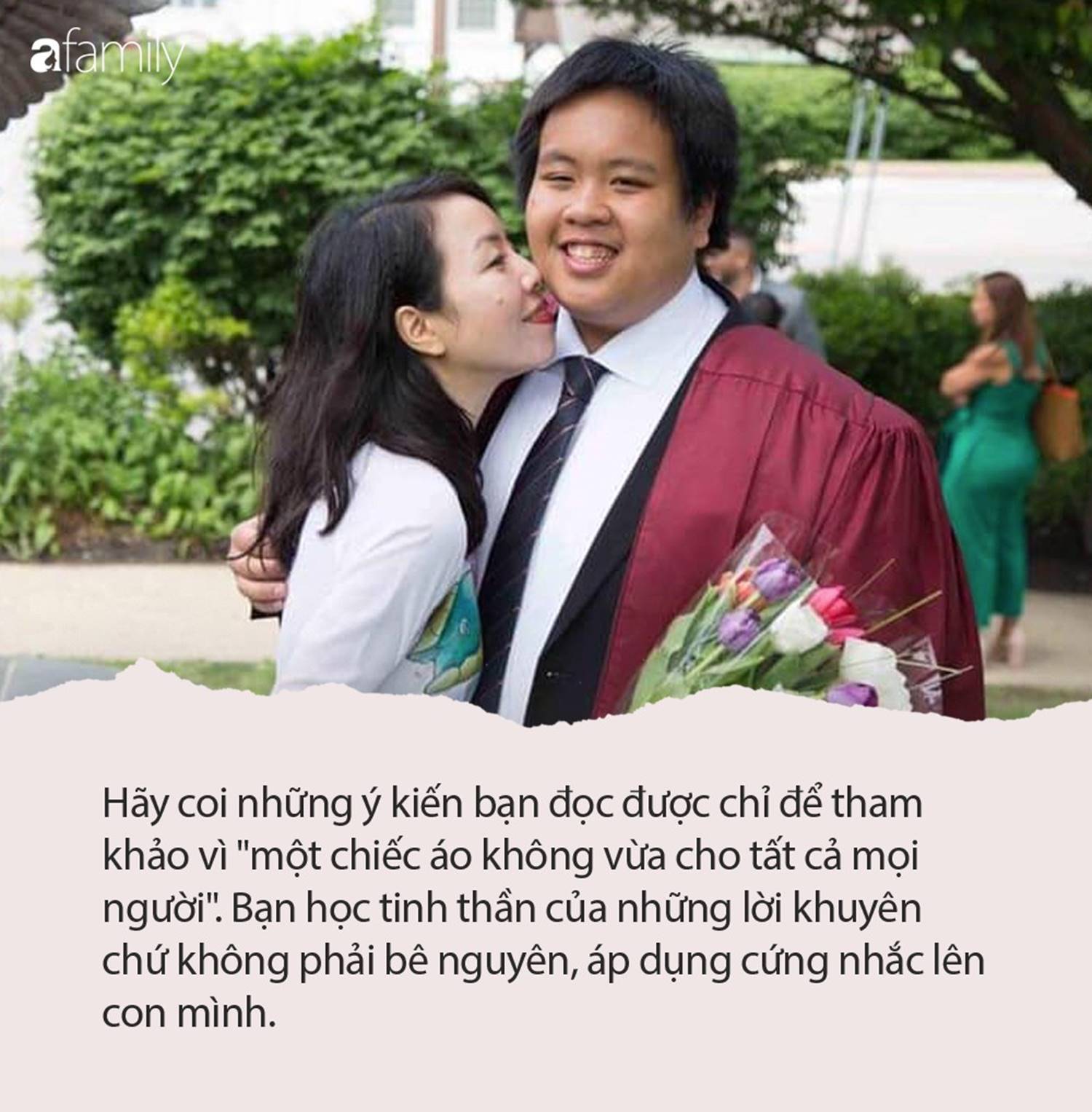 Mẹ Đỗ Nhật Nam: Đừng để con nghĩ rằng, nhiệm vụ của cuộc đời chúng chỉ là làm hài lòng cha mẹ-1