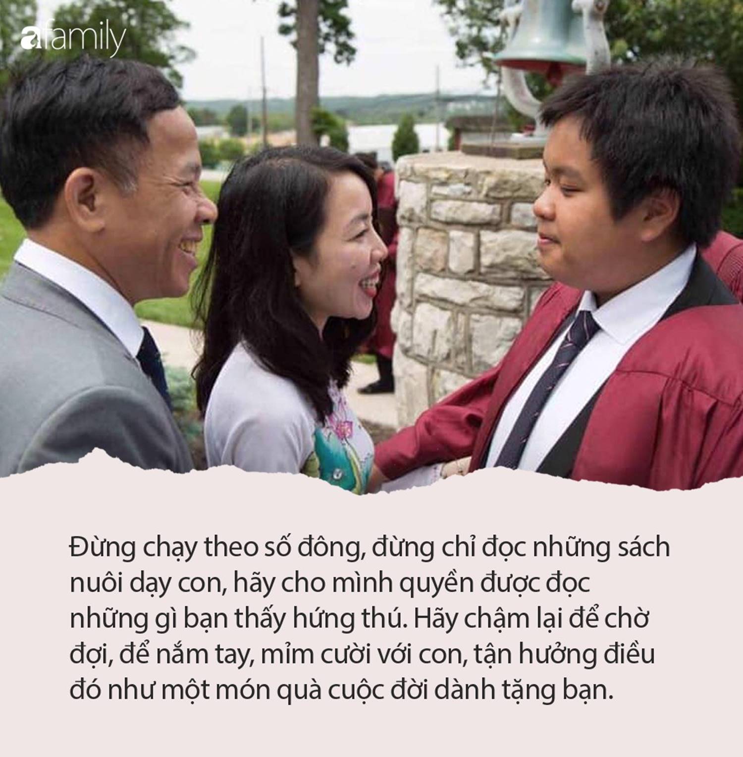 Mẹ Đỗ Nhật Nam: Đừng để con nghĩ rằng, nhiệm vụ của cuộc đời chúng chỉ là làm hài lòng cha mẹ-2