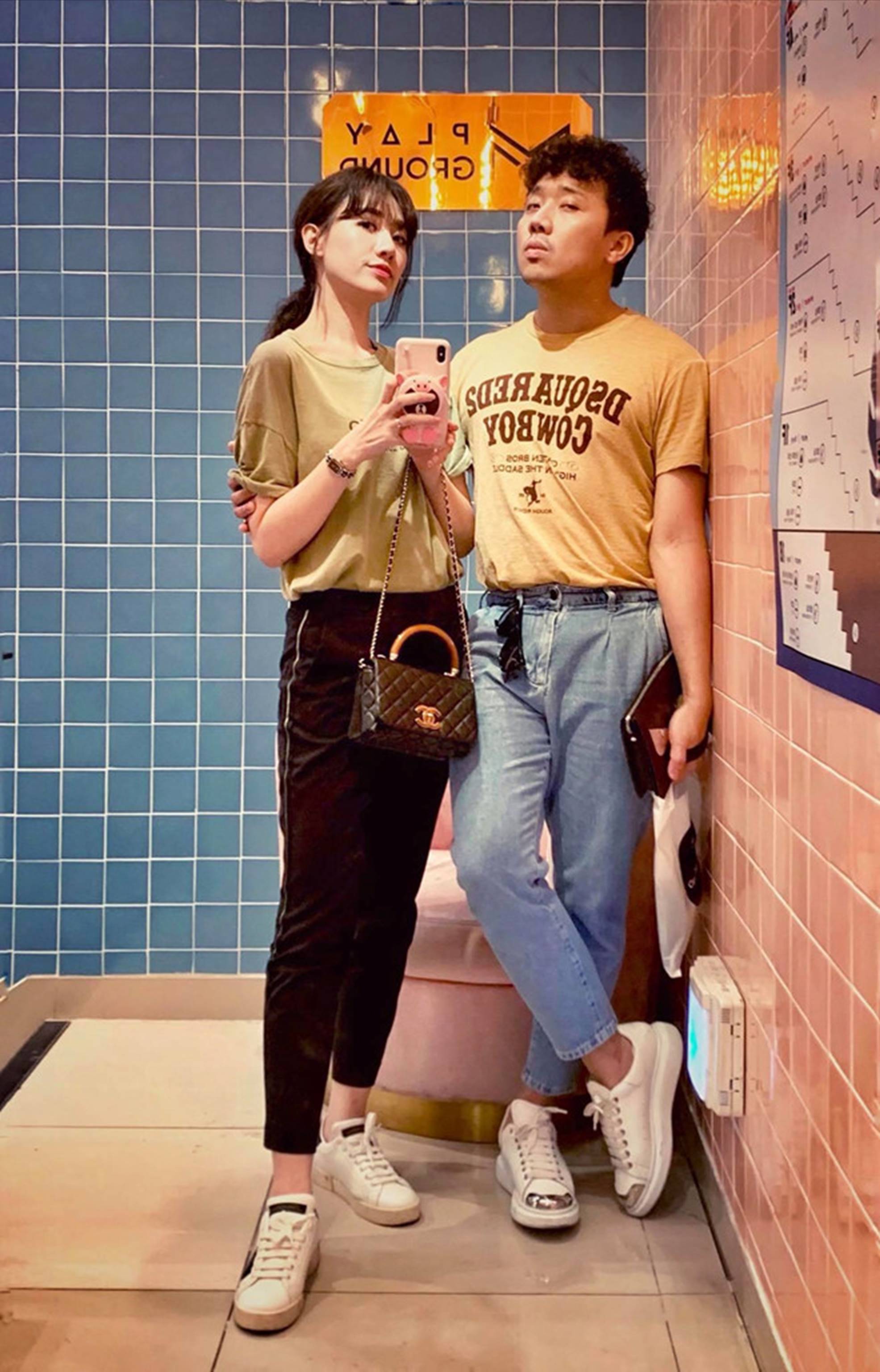 Ảnh đời thường ngọt ngào của Trấn Thành và Hari Won-7