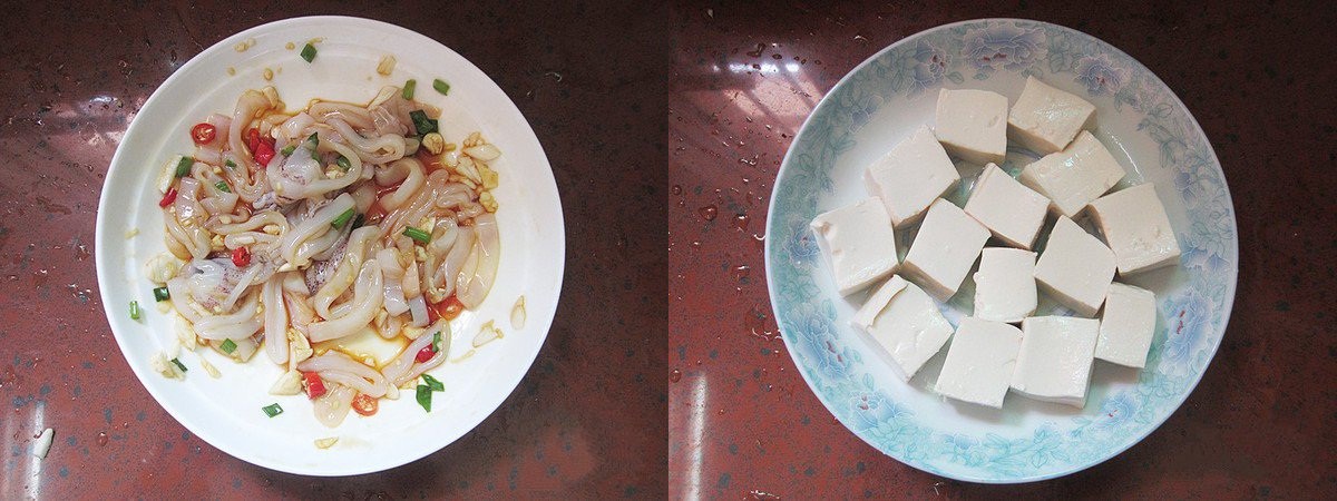 Bữa tối không dầu mỡ mà cực ngon với món đậu hũ hấp mực siêu hấp dẫn-3