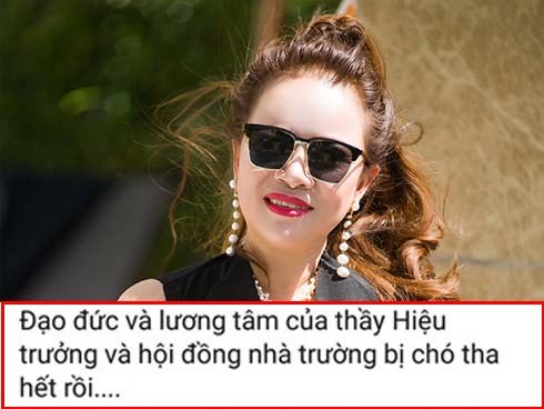 Nữ giám đốc xúc phạm hiệu trưởng sẵn sàng nhận lỗi trước nhà trường