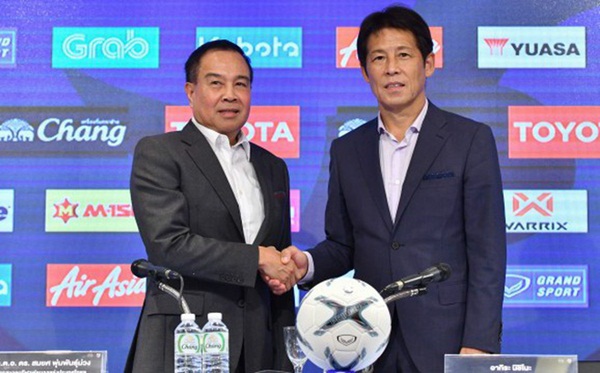 Ra mắt truyền thông Thái, HLV Nishino mạnh miệng nói về trận gặp Việt Nam-1