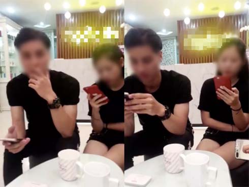 Bị tung clip nóng 37s ở cầu thang lên mạng, lễ tân xinh đẹp gửi đơn cầu cứu công an-2