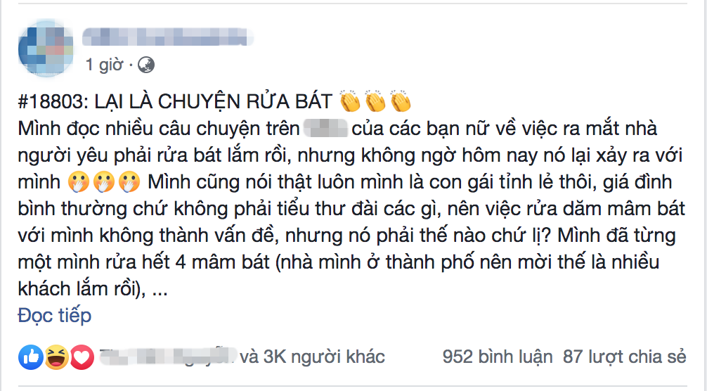 Lần đầu về ra mắt đã bị bắt rửa 10 mâm bát, cô nàng ứng xử nhanh gọn khiến dân tình vỗ tay ầm ầm-1