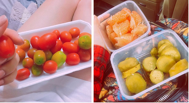 Chuyện giảm cân 70% ăn - 30% tập của sao Việt: Nhã Phương ăn toàn rau xanh, Ngọc Trinh uống nước ép tiêu mỡ-12