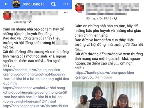 Xúc phạm hiệu trưởng vì con gái lưu ban, nữ doanh nhân sẽ xin lỗi sau chuyến từ thiện ở Côn Đảo