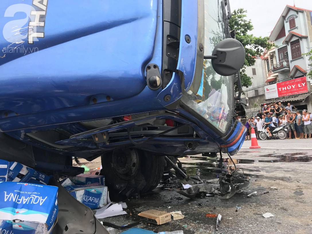 Danh tính các nạn nhân tử vong do ô tô tải lật, đè trúng khi đang đứng chờ sang đường ở Hải Dương-2