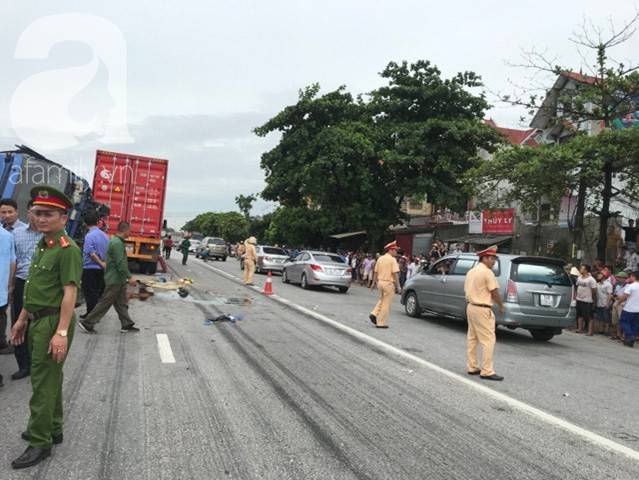 Danh tính các nạn nhân tử vong do ô tô tải lật, đè trúng khi đang đứng chờ sang đường ở Hải Dương-5