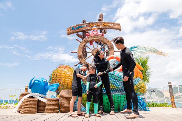 Trẻ thỏa sức tận hưởng ‘kỳ nghỉ đại dương’ ở Vinpearl-6