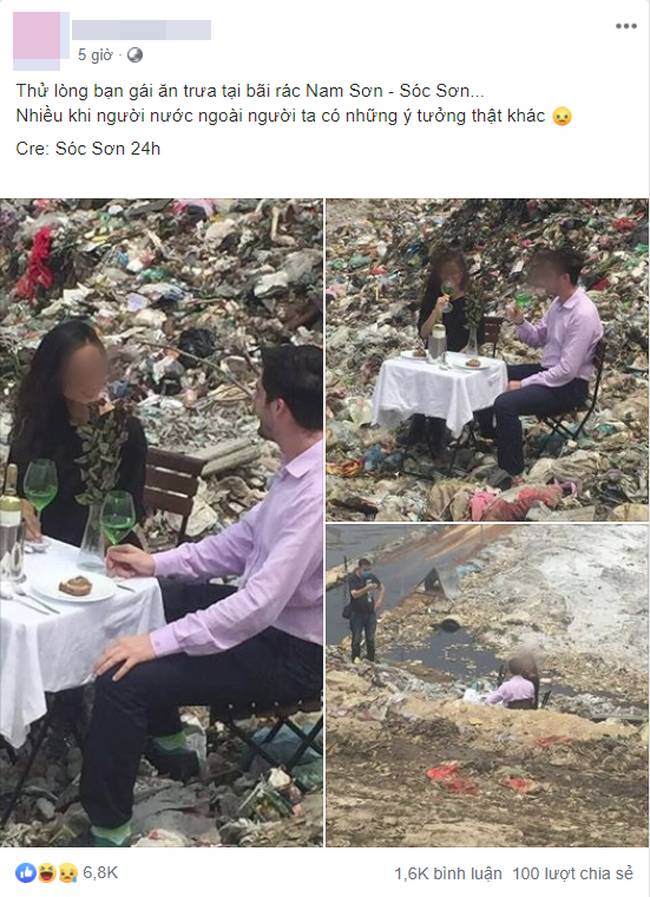 Buổi hẹn hò siêu sốc: Chàng trai thử thách bạn gái bằng cách mời ăn ở bãi rác, hội chị em khiếp vía tranh cãi nảy lửa-1