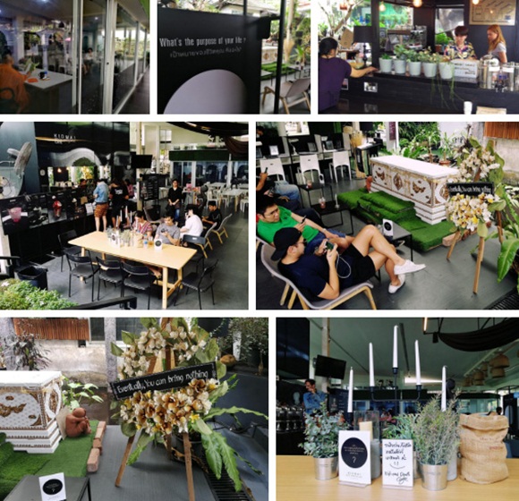 Bên trong quán cà phê chết chóc ở Thái Lan: Khách tha hồ nằm trong quan tài cảm nhận cái chết, đi dạo quanh địa ngục, chụp ảnh với hài cốt-11