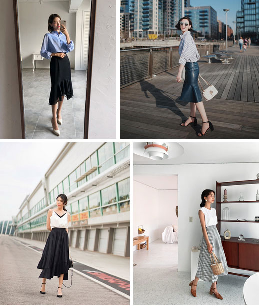 Không phải bộ đôi chân váy + giày dép nào cũng ăn ý với nhau, nhưng bạn diện 4 công thức này thì dứt khoát đẹp-5